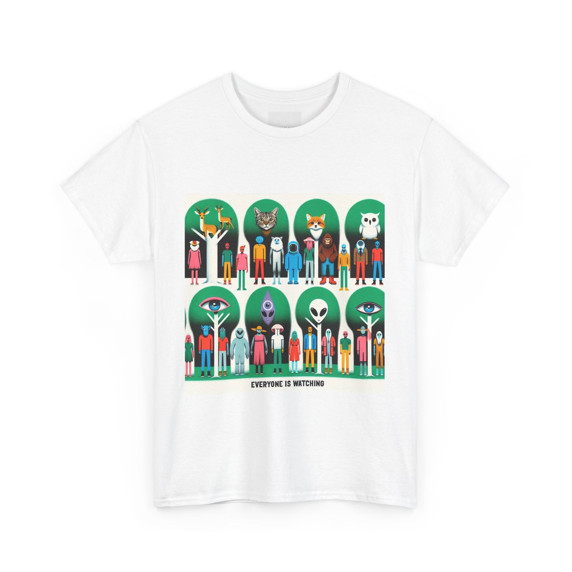 Everyone Is Watching Unisex Heavy Cotton Tee