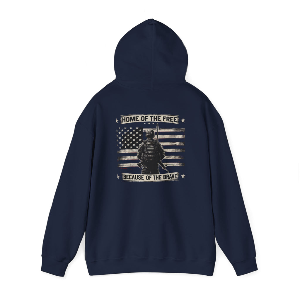 Patriotic Soldier Unisex Heavy Blend™ Hooded Sweatshirt