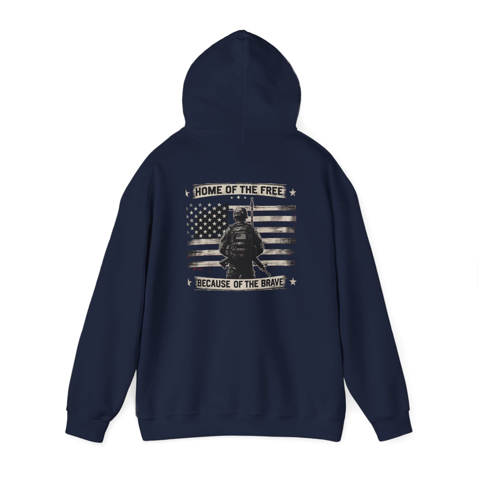 Patriotic Soldier Unisex Heavy Blend™ Hooded Sweatshirt