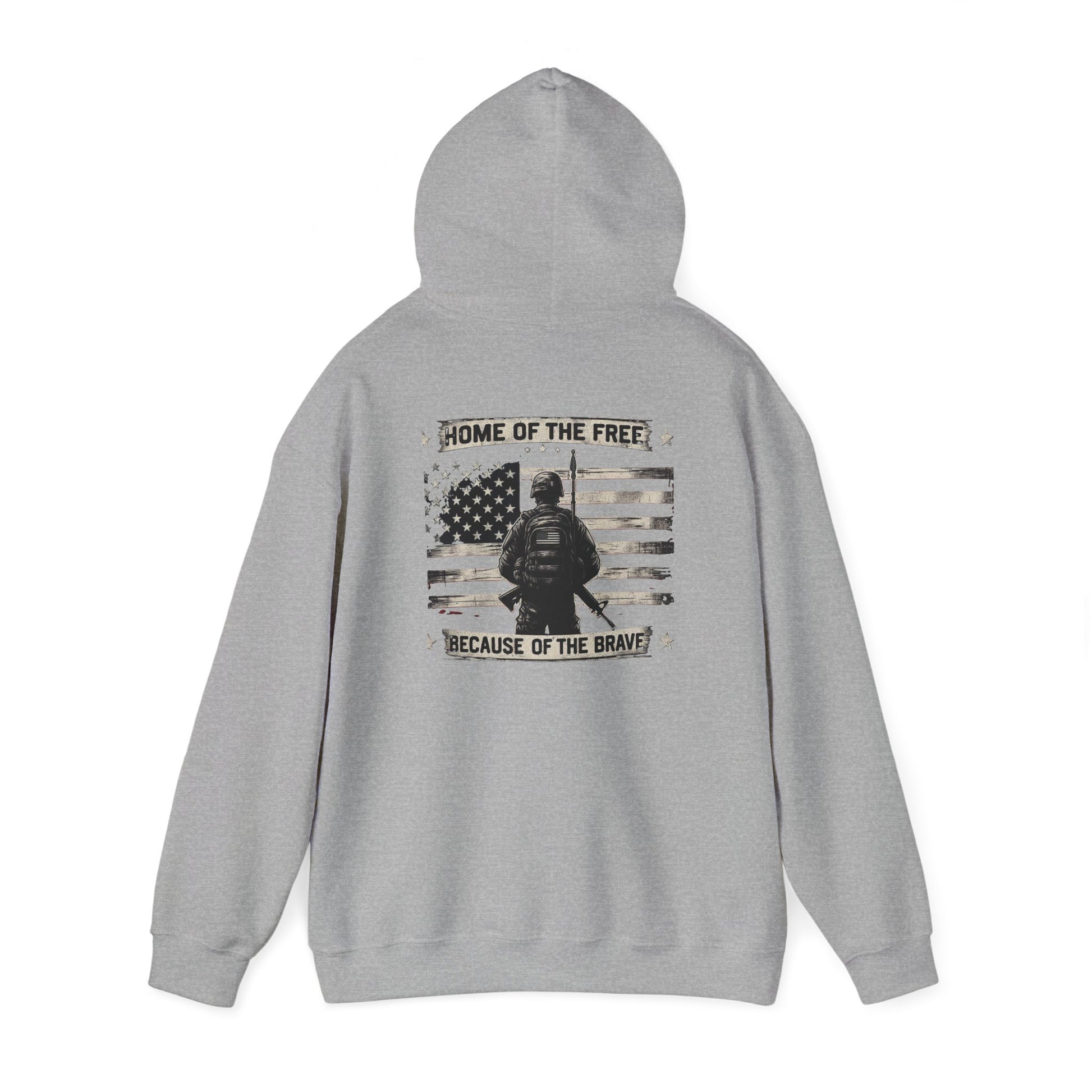 Patriotic Soldier Unisex Heavy Blend™ Hooded Sweatshirt