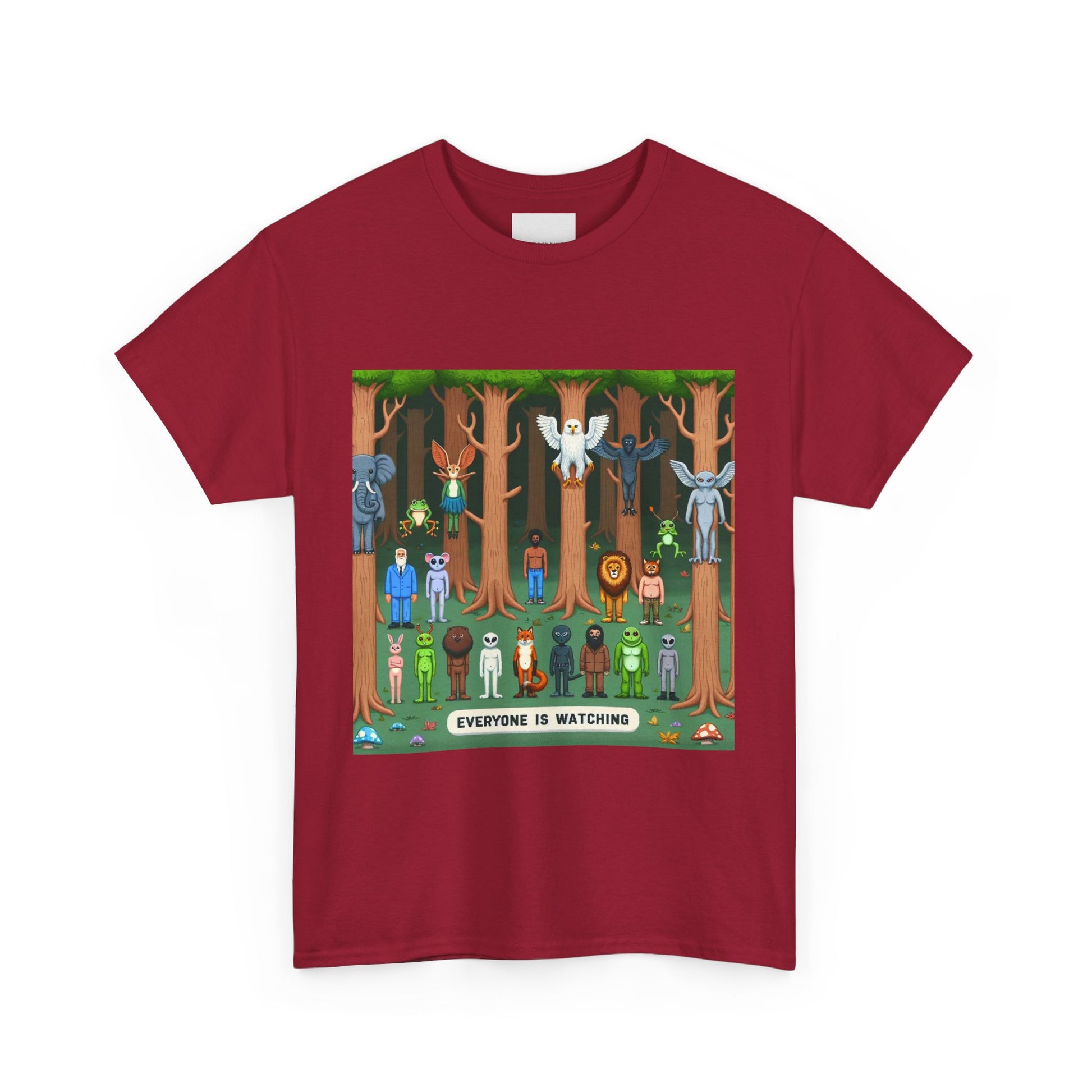 Everyone Is Watching Unisex Heavy Cotton Tee