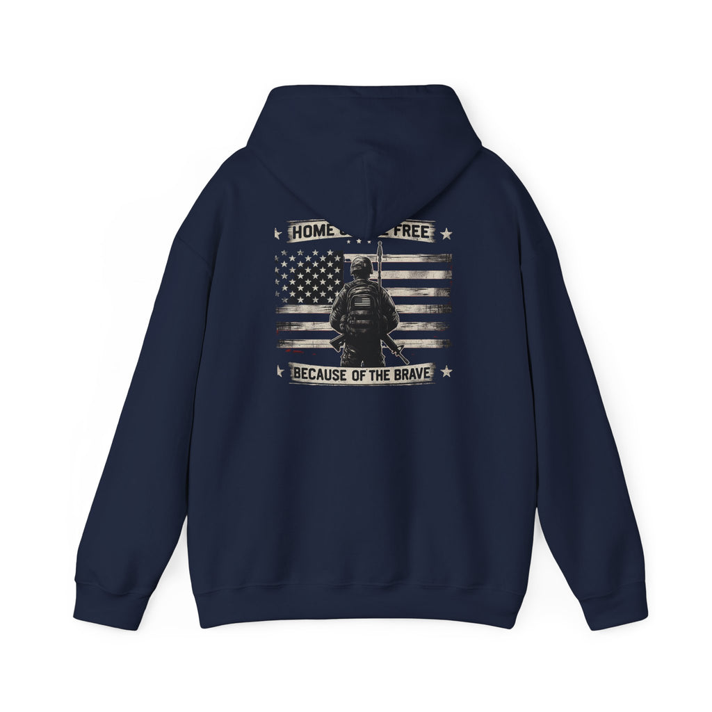 Patriotic Soldier Unisex Heavy Blend™ Hooded Sweatshirt
