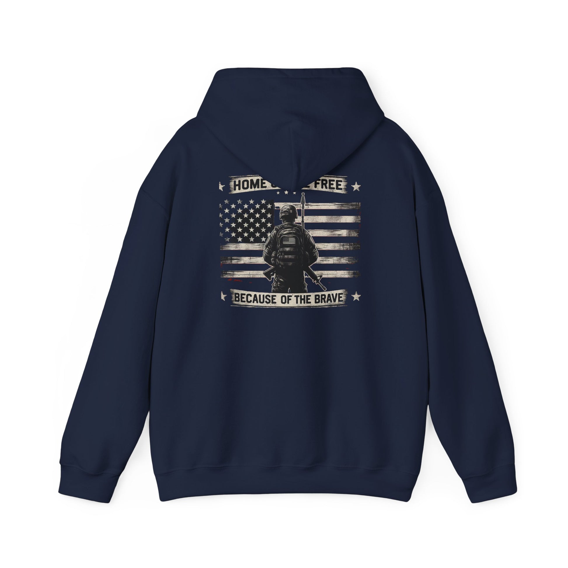 Patriotic Soldier Unisex Heavy Blend™ Hooded Sweatshirt