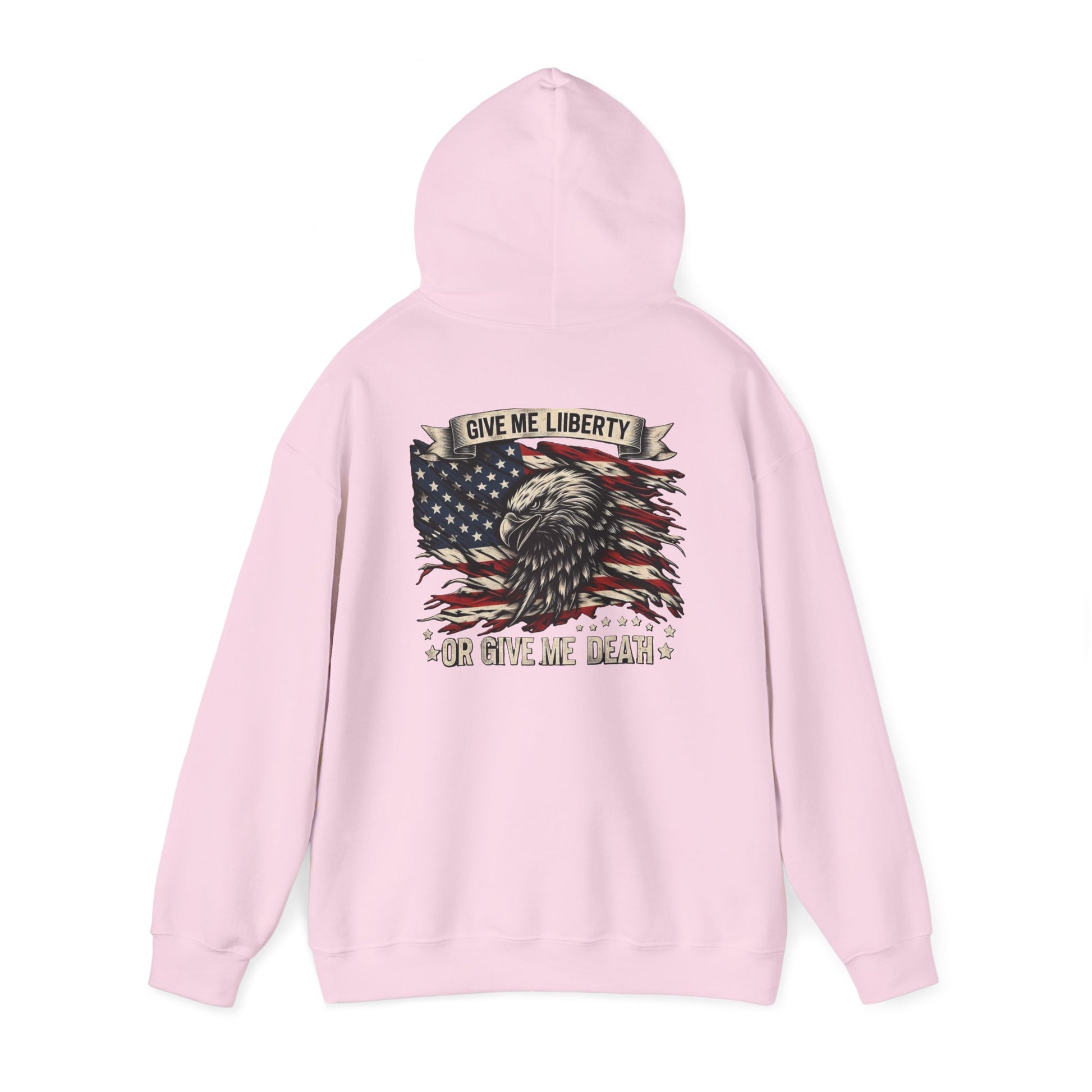 Give Me Liberty Or Give Me Death America Heavy Blend™ Hooded Sweatshirt