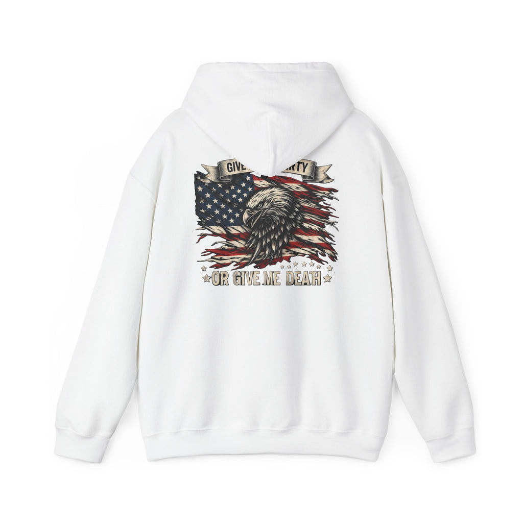 Give Me Liberty Or Give Me Death America Heavy Blend™ Hooded Sweatshirt