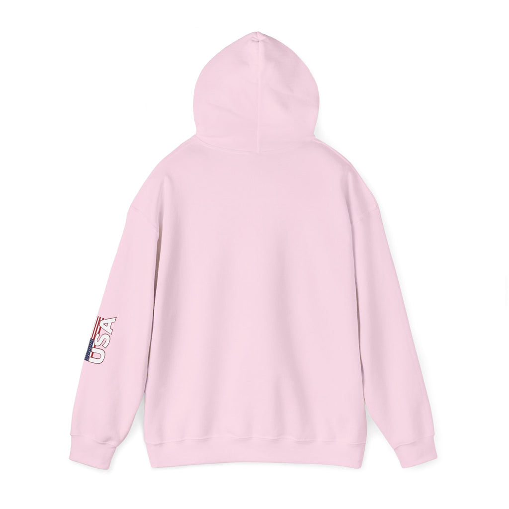 American Flag Military Hoodie Sweatshirt, Patriotic Soldier Gift, Veteran Apparel, Home Of The Free, Unisex Pullover, Patriotic Hooded