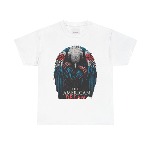 American Eagle Patriotic Shirt, The American Dream, USA Flag Tee, Independence Day Shirt, 4th of July, Unisex Cotton Tee