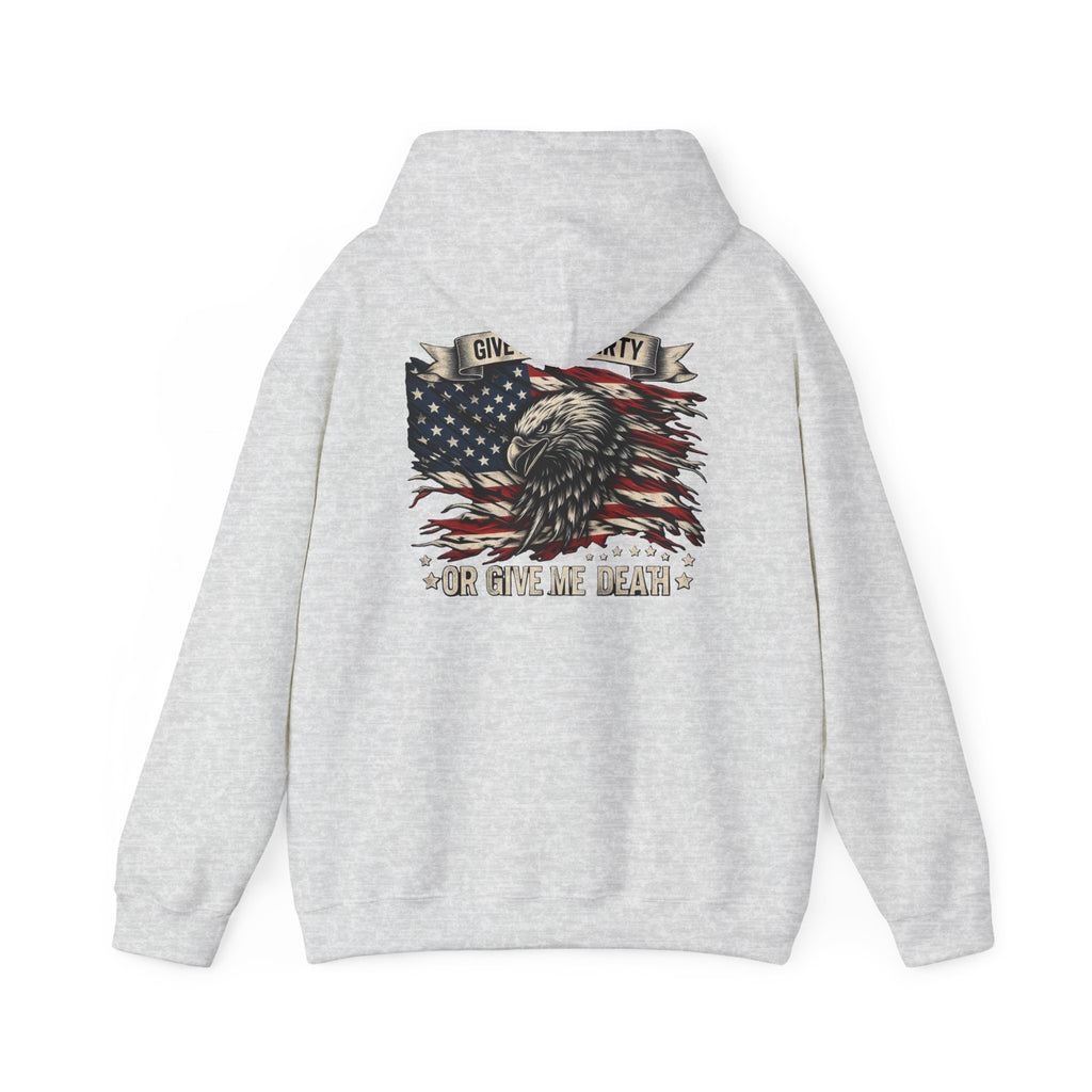 Give Me Liberty Or Give Me Death America Heavy Blend™ Hooded Sweatshirt