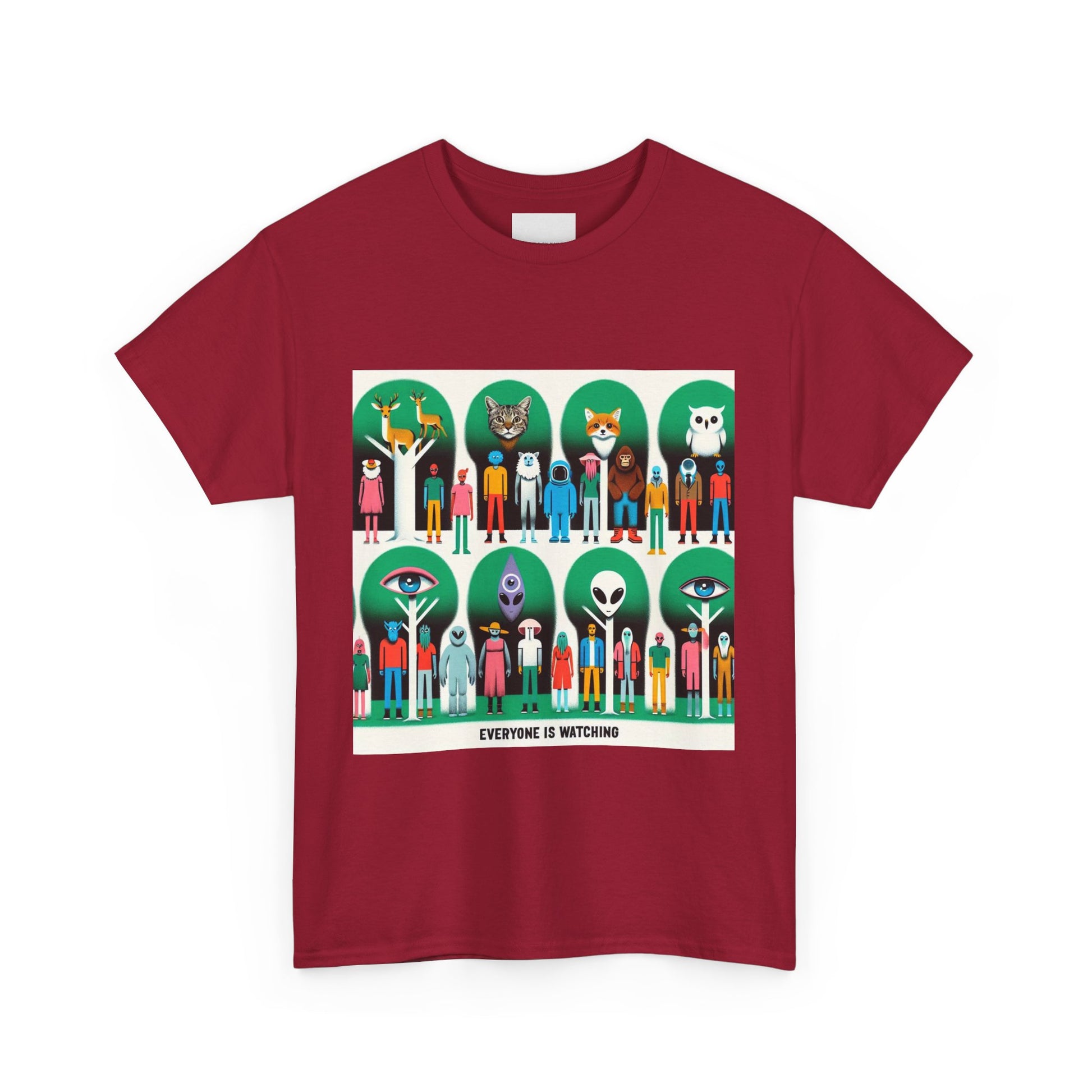 Everyone Is Watching Unisex Heavy Cotton Tee