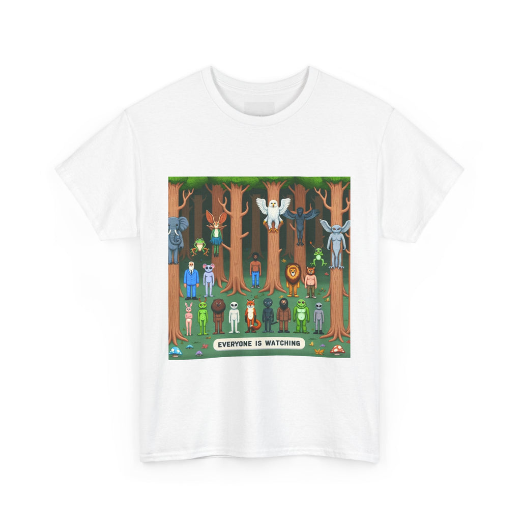 Everyone Is Watching Unisex Heavy Cotton Tee