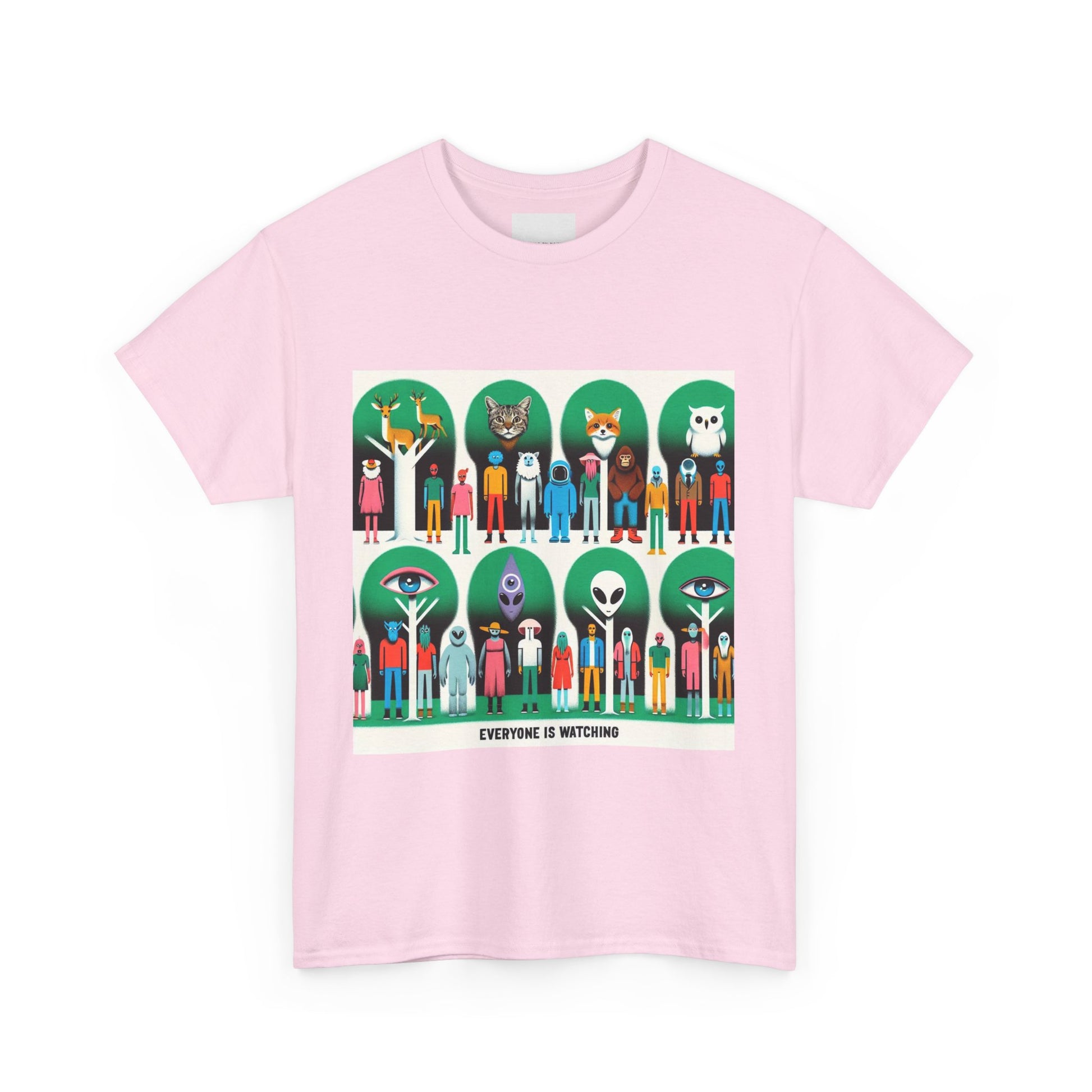 Everyone Is Watching Unisex Heavy Cotton Tee