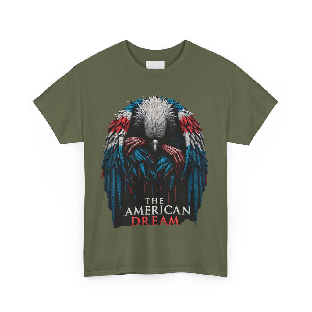 American Eagle Patriotic Shirt, The American Dream, USA Flag Tee, Independence Day Shirt, 4th of July, Unisex Cotton Tee