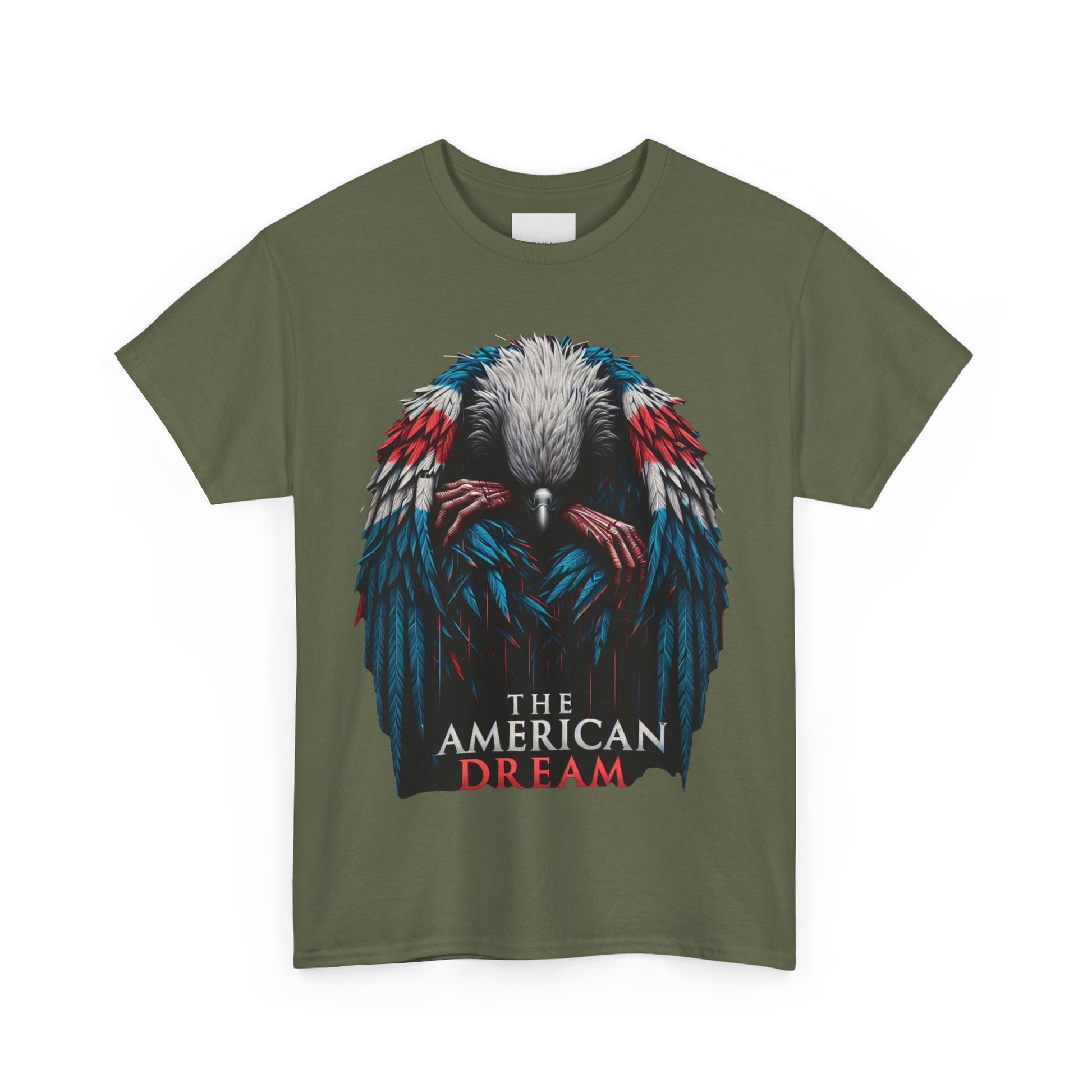 American Eagle Patriotic Shirt, The American Dream, USA Flag Tee, Independence Day Shirt, 4th of July, Unisex Cotton Tee
