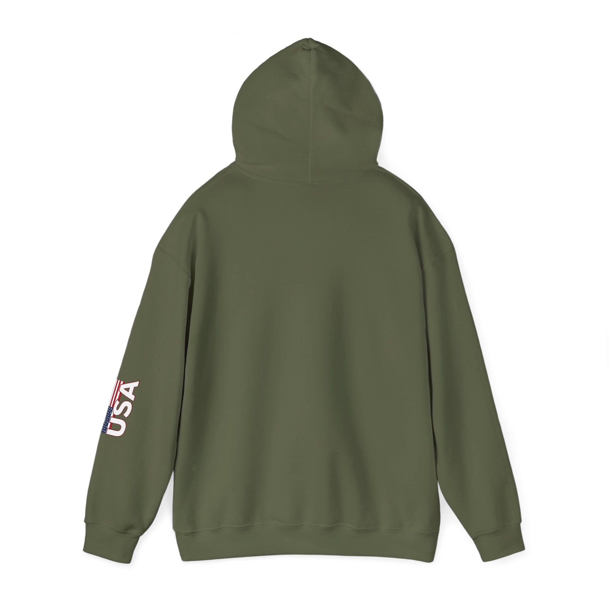 American Flag Military Hoodie Sweatshirt, Patriotic Soldier Gift, Veteran Apparel, Home Of The Free, Unisex Pullover, Patriotic Hooded