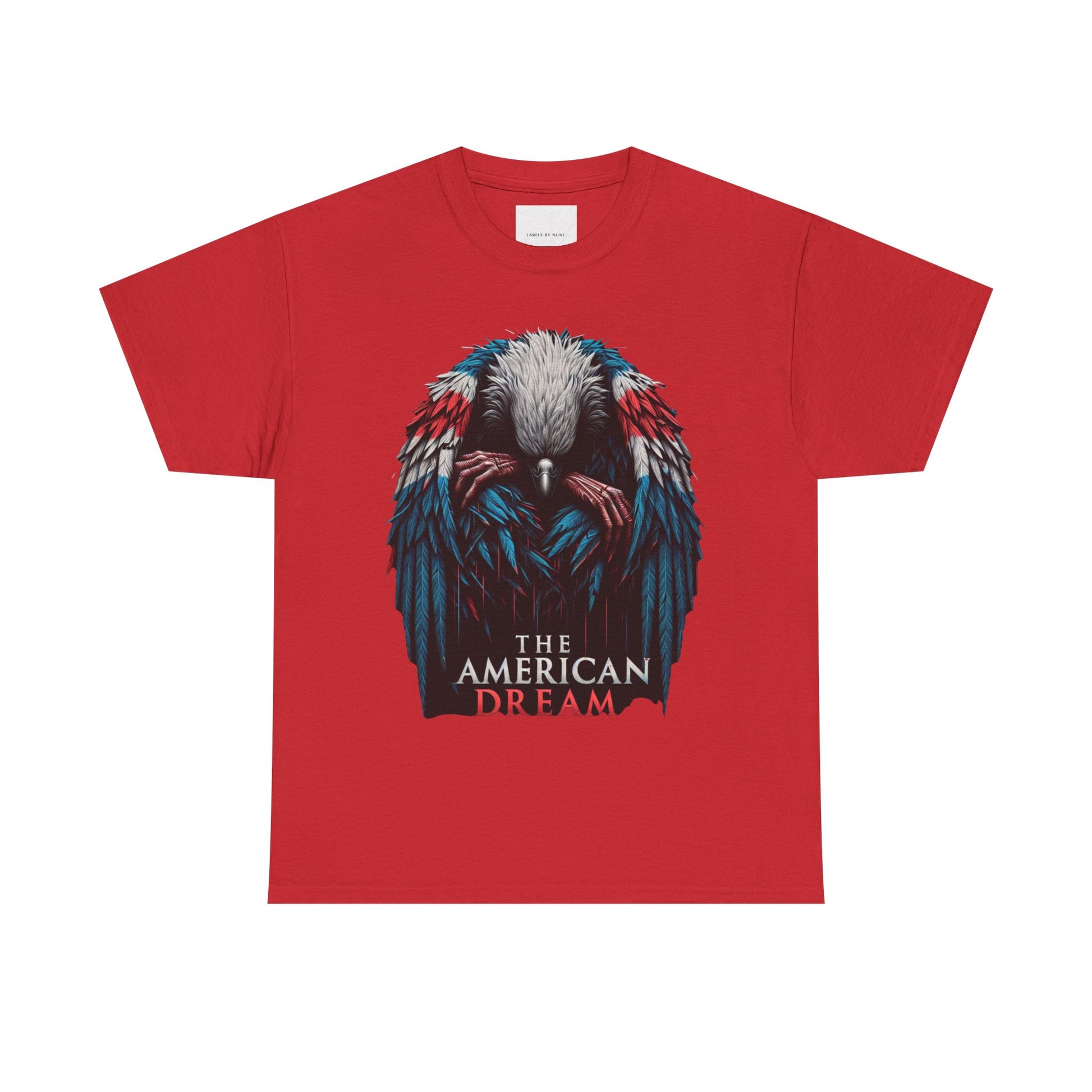 American Eagle Patriotic Shirt, The American Dream, USA Flag Tee, Independence Day Shirt, 4th of July, Unisex Cotton Tee