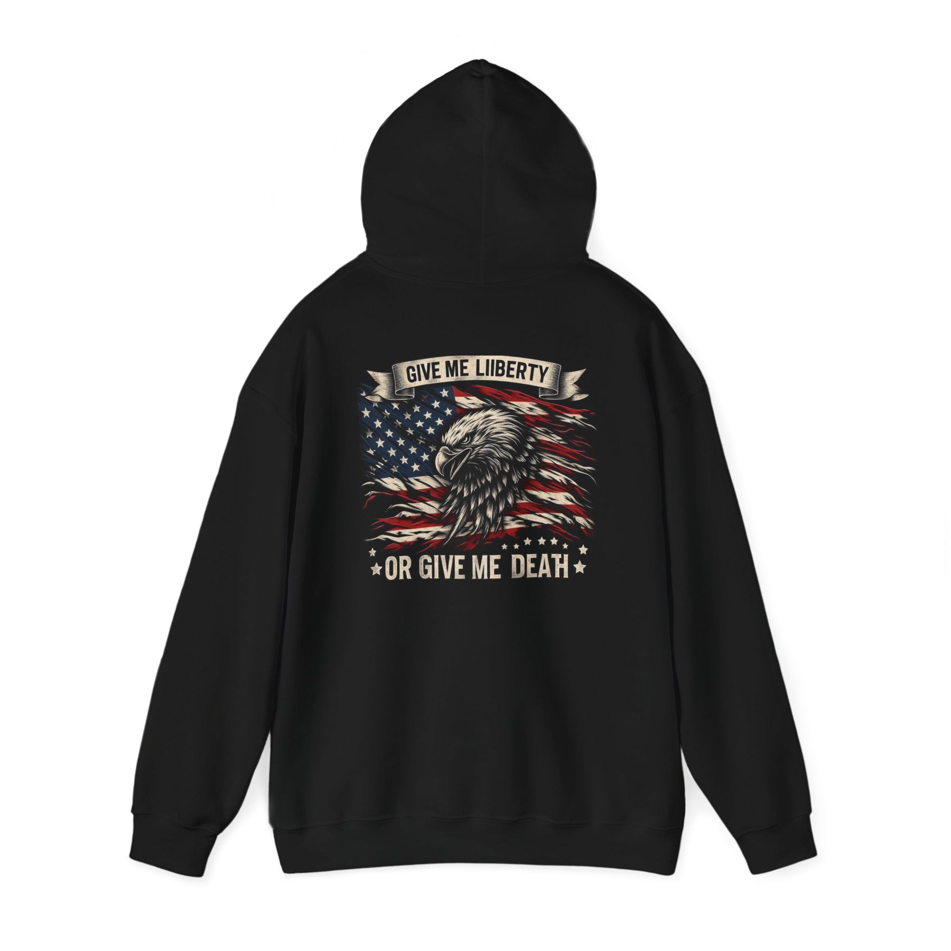Give Me Liberty Or Give Me Death America Heavy Blend™ Hooded Sweatshirt