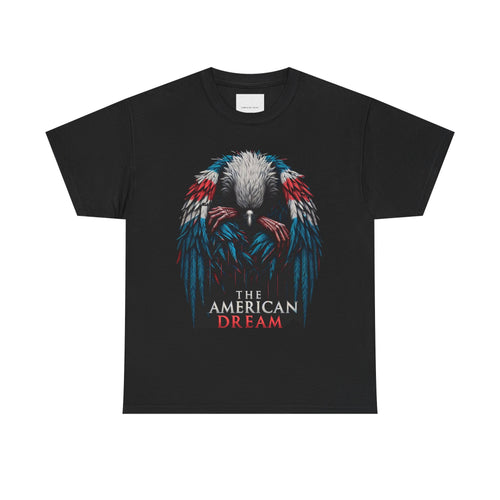 American Eagle Patriotic Shirt, The American Dream, USA Flag Tee, Independence Day Shirt, 4th of July, Unisex Cotton Tee