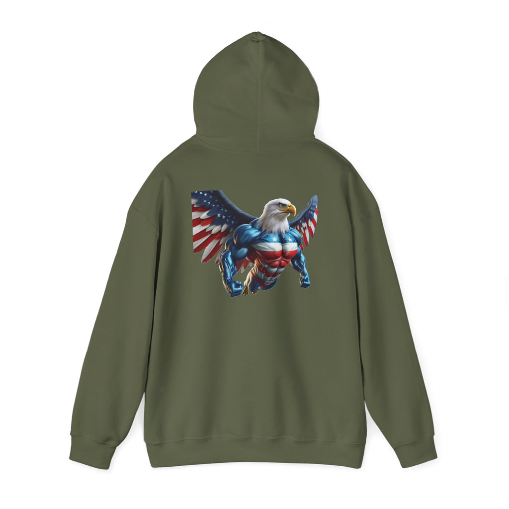Patriotic Eagle Unisex Heavy Blend™ Hooded Sweatshirt